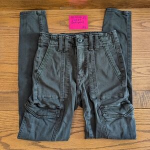 Women's American Eagle Hi-rise Jegging (dark green) 2x28
